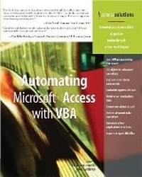 Abbildung von: Automating Microsoft Access with VBA - Que Corporation,U.S.
