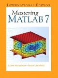 Cover: Mastering MATLAB 7 - Pearson