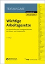 Cover: Wichtige Arbeitsgesetze - NWB