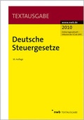 Cover: Deutsche Steuergesetze 2010 - NWB