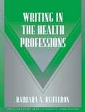 Cover: Writing in the Health Professions - Pearson