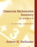 Cover: Classroom Mathematics Inventory for Grades K-6 - Pearson