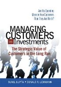 Cover: Managing Customers as Investments - Addison Wesley