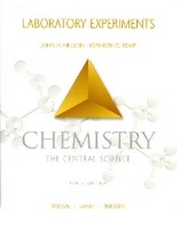 Enlarge image Cover: Chemistry the Central Science, Laboratory Experiments - Pearson