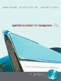 Cover: Quantitative Analysis for Management - Pearson