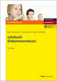 Abbildung von: Lehrbuch Einkommensteuer - NWB