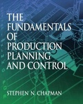 Cover: Fundamentals of Production Planning and Control - Pearson