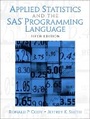 Cover: Applied Statistics and the SAS Programming Language - Pearson