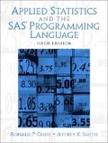Cover: Applied Statistics and the SAS Programming Language - Pearson