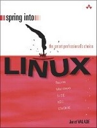 Enlarge image Cover: Spring Into Linux - Addison Wesley