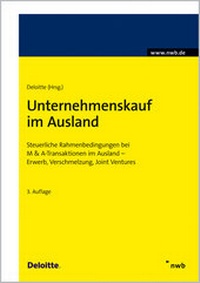 Abbildung von: Unternehmenskauf im Ausland - NWB