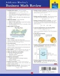 Cover: Business Math Study Card - Pearson