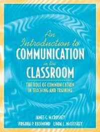 Enlarge image Cover: An Introduction to Communication in the Classroom - Pearson