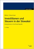 Cover: Investitionen und Steuern in der Slowakei - NWB
