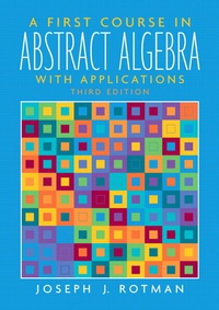 Enlarge image Cover: First Course in Abstract Algebra, A - Pearson
