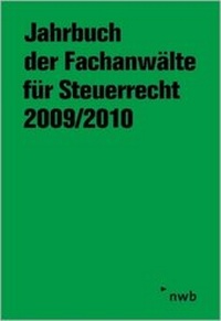 Abbildung von: Jahrbuch der Fachanwälte für Steuerrecht 2009/2010 - NWB