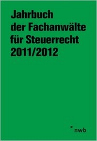 Abbildung von: Jahrbuch der Fachanwälte für Steuerrecht 2011/2012 - NWB
