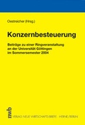 Cover: Konzernbesteuerung - NWB