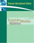 Cover: Operations Management - Pearson