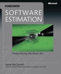 Cover: Software Estimation: Demystifying the Black Art - Microsoft Press