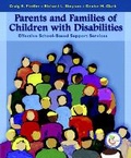 Cover: Parents and Families of Children with Disabilities - Pearson