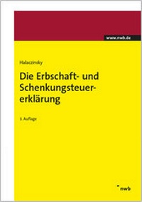 Bild vergrößern Bild: Die Erbschaft- und Schenkungsteuererklärung - NWB