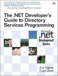 Enlarge image Cover: The .NET Developer's Guide to Directory Services Programming - Addison Wesley