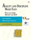 Cover: Agility and Discipline Made Easy - Addison Wesley