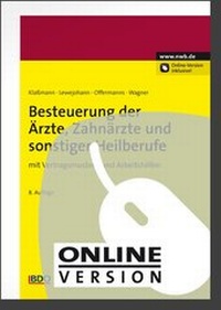 Abbildung von: Besteuerung der Ärzte, Zahnärzte und sonstiger Heilberufe - NWB