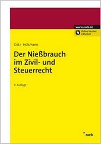 Abbildung von: Der Nießbrauch im Zivil- und Steuerrecht - NWB