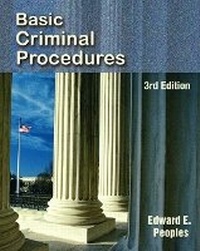 Abbildung von: Basic Criminal Procedures - Pearson