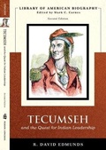 Cover: Tecumseh and the Quest for Indian Leadership (Library of American Biography Series) - Pearson