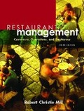 Cover: Restaurant Management - Pearson