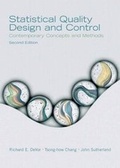 Cover: Statistical Quality Design and Control - Pearson