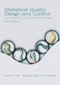 Enlarge image Cover: Statistical Quality Design and Control - Pearson