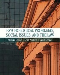 Enlarge image Cover: Psychological Problems, Social Issues, and the Law - Pearson