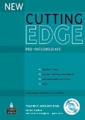 Cover: New Cutting Edge Pre-Intermediate Teachers Book and Test Master CD-Rom Pack - Longman