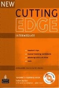 Cover: New Cutting Edge Intermediate Teachers Book and Test Master CD-Rom Pack - Longman