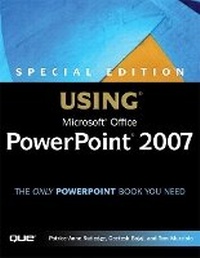 Abbildung von: Special Edition Using Microsoft Office PowerPoint 2007 - Que Corporation,U.S.