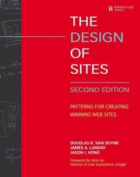Enlarge image Cover: Design of Sites, The - Prentice Hall