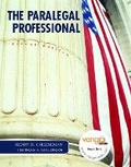 Cover: The Paralegal Professional - Pearson