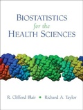 Cover: Biostatistics for the Health Sciences - Pearson