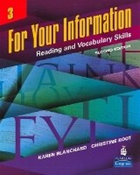 Enlarge image Cover: For Your Information 3 - Pearson Education (US)