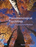 Cover: Phenomenological Psychology - Pearson