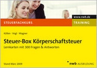 Abbildung von: Steuer-Box Körperschaftsteuer - NWB