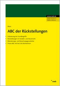 Enlarge image Cover: ABC der Rückstellungen - NWB
