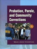 Cover: Probation, Parole and Community Corrections - Pearson