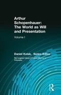 Cover: Arthur Schopenhauer: The World as Will and Presentation - Routledge