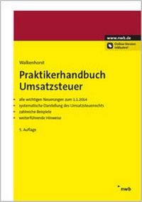 Abbildung von: Praktikerhandbuch Umsatzsteuer - NWB