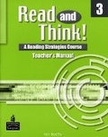 Cover: Read & Think Teachers Book 3 - Pearson Education North Asia Ltd
